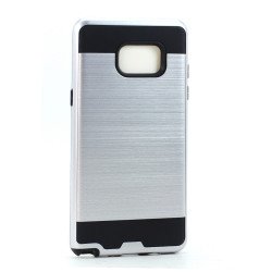 Samsung Galaxy Note FE / Note Fan Edition / Note 7 Iron Shield Hybrid Case (Silver)